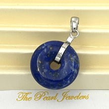 Load image into Gallery viewer, Genuine Lapis Lazuli Gemstone 925 Silver Handmade Pendant
