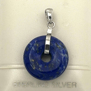 Genuine Lapis Lazuli Gemstone 925 Silver Handmade Pendant