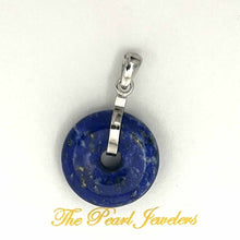 Load image into Gallery viewer, Genuine Lapis Lazuli Gemstone 925 Silver Handmade Pendant
