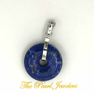 Genuine Lapis Lazuli Gemstone 925 Silver Handmade Pendant