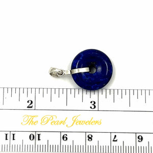 Donut Blue Lapis Lazuli Pendant