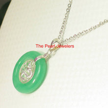 Load image into Gallery viewer, Dragon Carved Green Jade Pendant