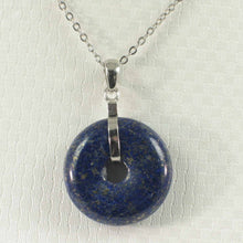 Load image into Gallery viewer, Elegant Blue Lapis Donut Pendant