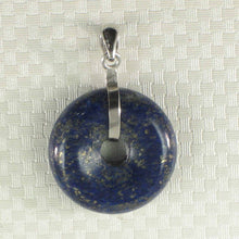 Load image into Gallery viewer, Elegant Blue Lapis Donut Pendant