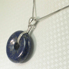 Load image into Gallery viewer, Elegant Blue Lapis Donut Pendant