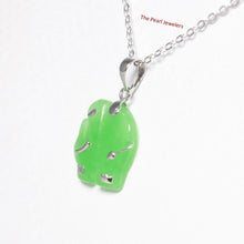Load image into Gallery viewer, Handcrafted Green Jade Elephant Pendant