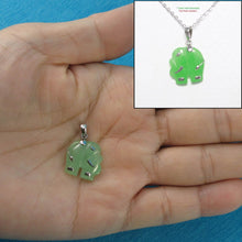 Load image into Gallery viewer, Handcrafted Green Jade Elephant Pendant