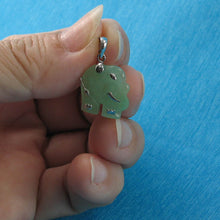 Load image into Gallery viewer, Handcrafted Green Jade Elephant Pendant