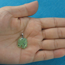 Load image into Gallery viewer, Handcrafted Green Jade Elephant Pendant
