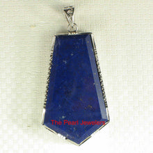 Load image into Gallery viewer, Large Diamond Shaped Blue Lapis Pendant
