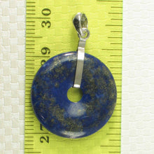 Load image into Gallery viewer, Large Blue Lapis Donut Pendant