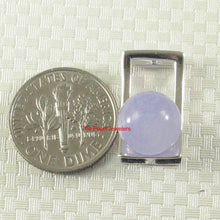 Load image into Gallery viewer, 10 mm Lavender Jade Sterling Silver Pendant