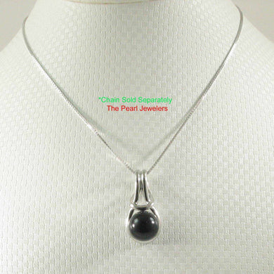 Love Knot Black Onyx Pendant