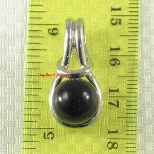 Love Knot Black Onyx Pendant