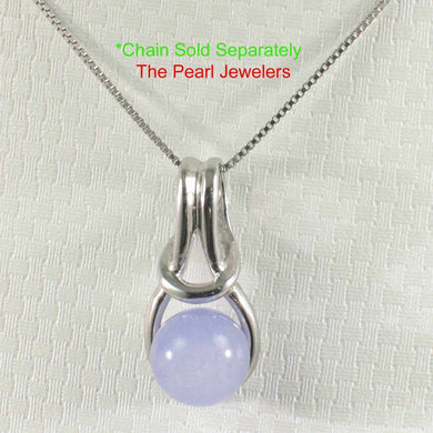 Love Knot Lavender Jade Pendant