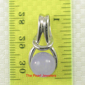 Love Knot Lavender Jade Pendant