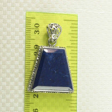Load image into Gallery viewer, Medium Trapezoid Blue Lapis Lazuli Pendant