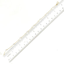 Load image into Gallery viewer, 14k Yellow Gold Mini White Cultured Pearl Handcrafted Tin-Cup Bracelet