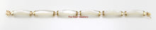 Load image into Gallery viewer, 14k Yellow Gold Mother of Pearl Bracelet with “Joy” Clasp