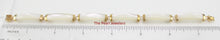 Load image into Gallery viewer, 14k Yellow Gold Mother of Pearl Bracelet with “Joy” Clasp