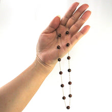 Load image into Gallery viewer, Peacock Pearl Tin-Cup Necklace in 14k Yellow Gold