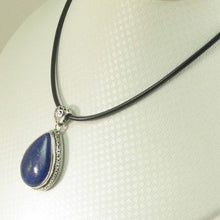 Load image into Gallery viewer, Pear Shaped Blue Lapis Lazuli Pendant