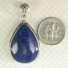 Load image into Gallery viewer, Pear Shaped Blue Lapis Lazuli Pendant