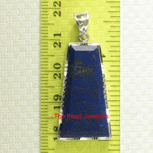 Load image into Gallery viewer, Petite Trapezoid Lapis Lazuli Pendant