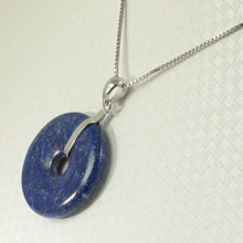 Load image into Gallery viewer, Premium Blue Lapis Donut Pendant