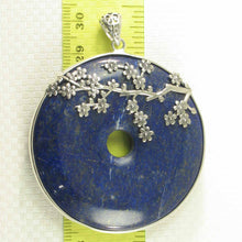 Load image into Gallery viewer, Real 55 mm Blue Lapis Lazuli Pendant Necklace