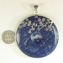 Load image into Gallery viewer, Real 57 mm Blue Lapis Lazuli Pendant Necklace
