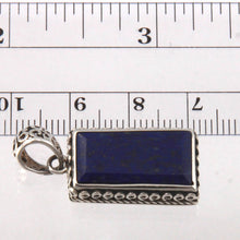 Load image into Gallery viewer, Rectangle Blue Lapis Lazuli Pendant