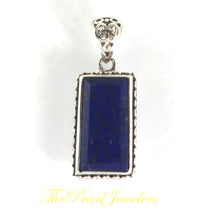 Load image into Gallery viewer, Rectangle Blue Lapis Lazuli Pendant