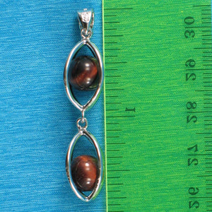 Red Tiger Eye Lucky Lanterns Pendant
