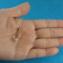 Load image into Gallery viewer, Sterling Silver Crystal Fortune Pendant