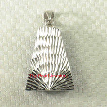 Load image into Gallery viewer, Sleek Trapezoid Blue Lapis Pendant