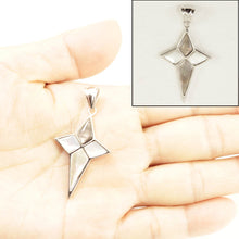 Load image into Gallery viewer, Sterling Silver Unique Mother of Pearl Pendant