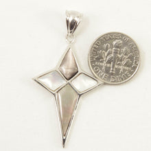 Load image into Gallery viewer, Sterling Silver Unique Mother of Pearl Pendant