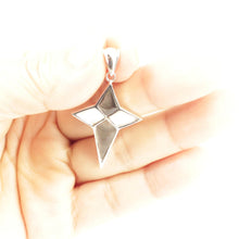 Load image into Gallery viewer, Sterling Silver Unique Mother of Pearl Pendant