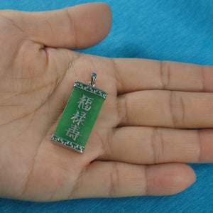 Three Stars of Luck Jade Pendant