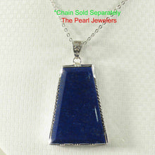 Load image into Gallery viewer, Trapezoid Blue Lapis Pendant