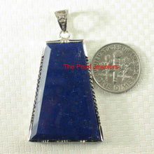 Load image into Gallery viewer, Trapezoid Blue Lapis Pendant