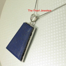 Load image into Gallery viewer, Trapezoid Blue Lapis Pendant