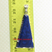 Load image into Gallery viewer, Trapezoid Shaped Blue Lapis Lazuli Pendant