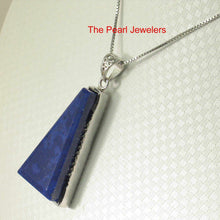 Load image into Gallery viewer, Trapezoid Shaped Blue Lapis Lazuli Pendant