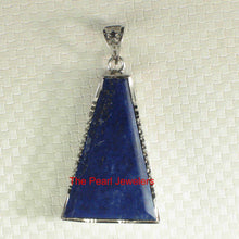 Load image into Gallery viewer, Classic Trapezoid Blue Lapis Pendant