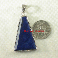 Load image into Gallery viewer, Classic Trapezoid Blue Lapis Pendant