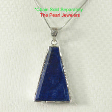 Load image into Gallery viewer, Classic Trapezoid Blue Lapis Pendant
