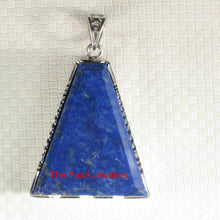 Load image into Gallery viewer, Trapezoid Fine Lapis Pendant