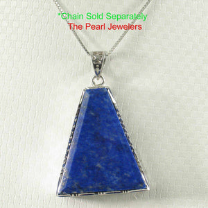Trapezoid Fine Lapis Pendant